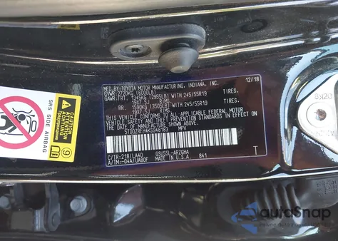 2019 Toyota Highlander Limited Platinum z USA, uszkodzony, nr VIN 5TDDZRFH4KS948183